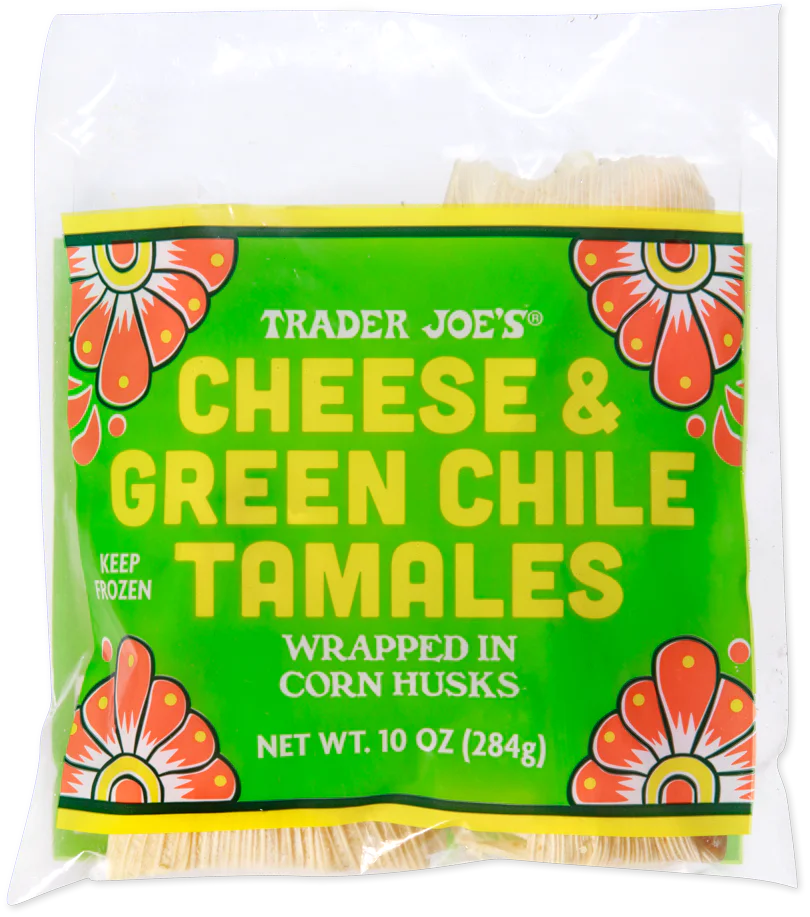 Cheese & Green Chile Tamales