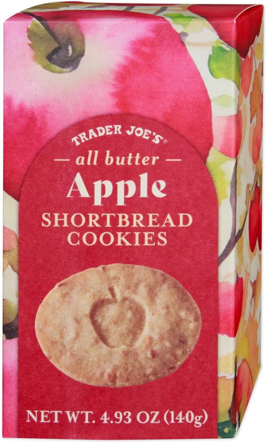 All Butter Apple Shortbread Cookies
