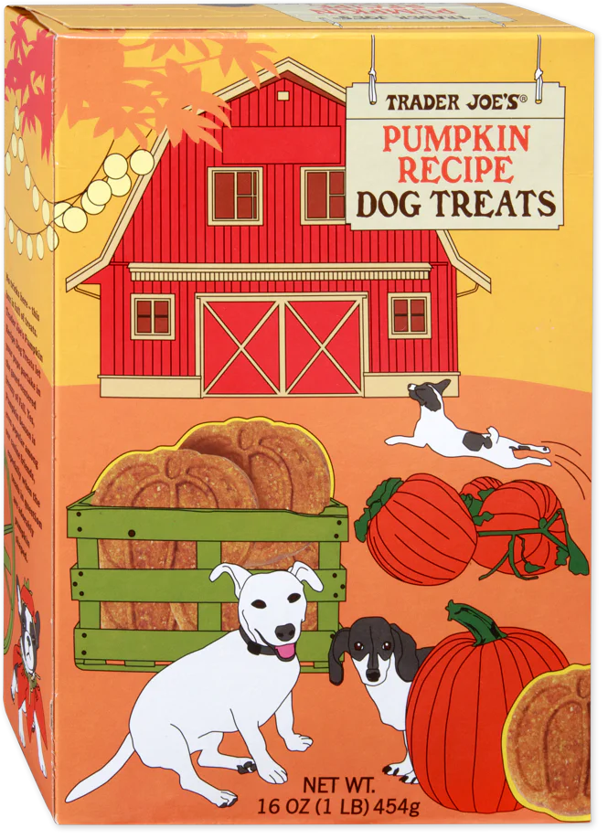 Pumpkin Recipe Dog Treats (LIMITED-FALL)