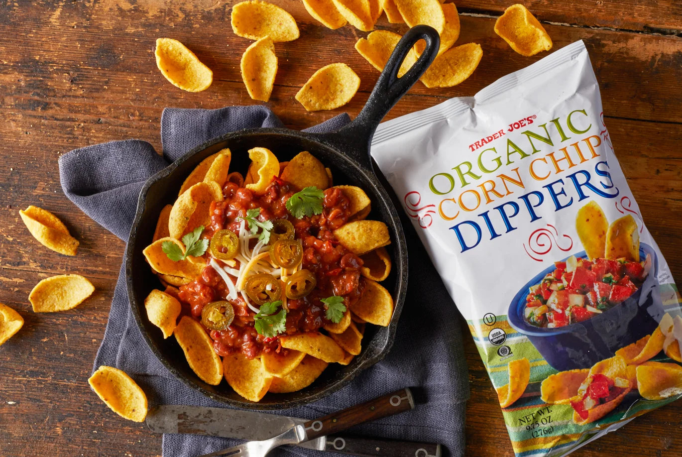 Organic Corn Chip Dippers
