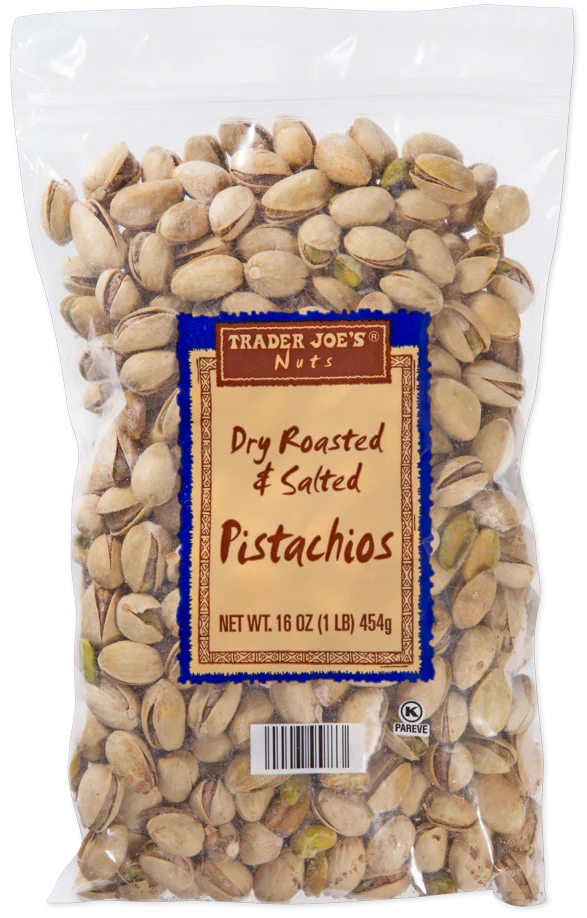 Dry Roasted & Salted Pistachios