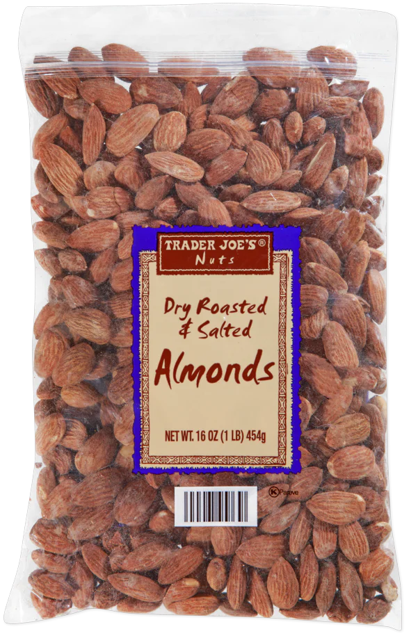 Dry Roasted & Salted Almonds