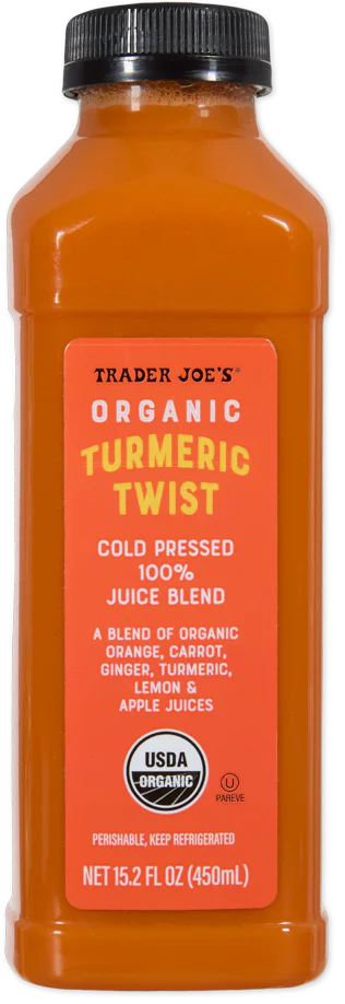 Organic Turmeric Twist Cold Pressed Juice Blend