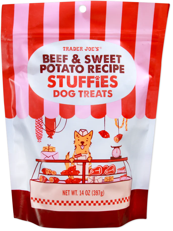 Beef & Sweet Potato Recipe Stuffies Dog Treats