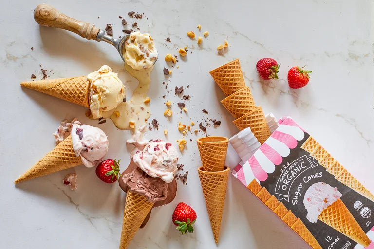 Organic Sugar Cones