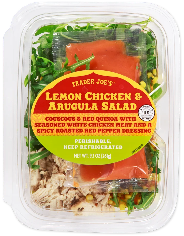 Lemon Chicken & Arugula Salad