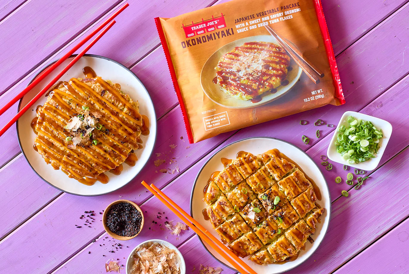 Okonomiyaki Japanese Vegetable Pancake