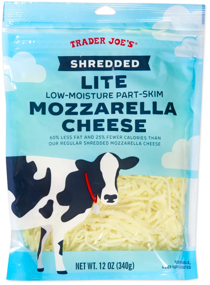 Shredded Lite Mozzarella Cheese