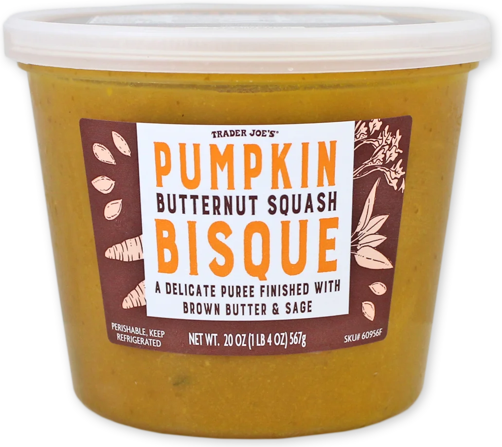 Pumpkin Butternut Squash Bisque (SEASONAL)