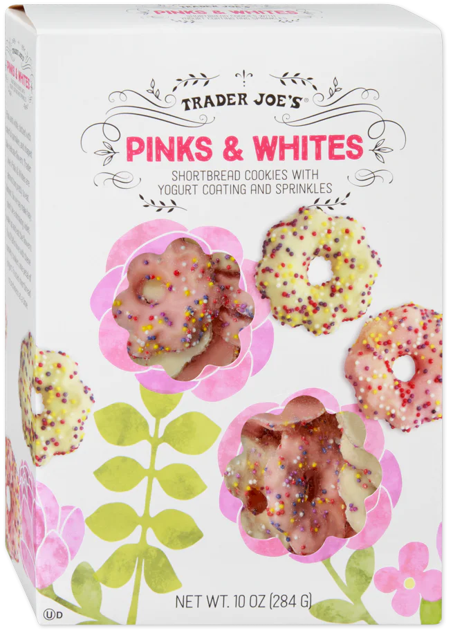 Pinks & Whites Cookies