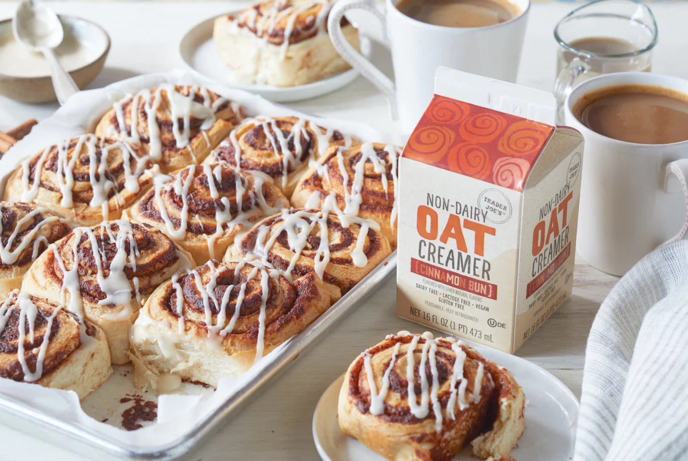 Non-Dairy Cinnamon Bun Oat Creamer (LIMITED-FALL)