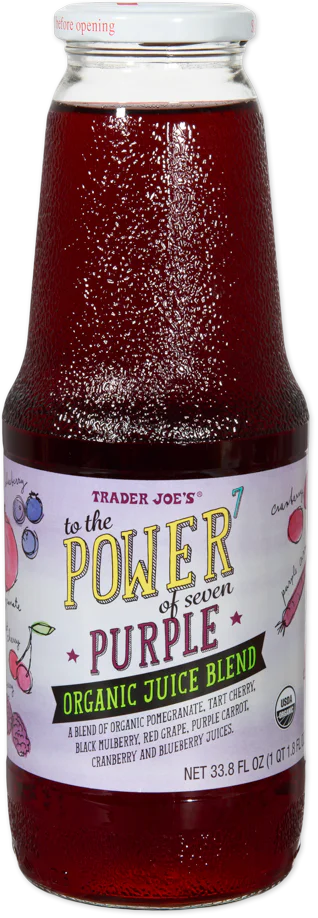 To The Power of 7 Purple Organic Juice Blend