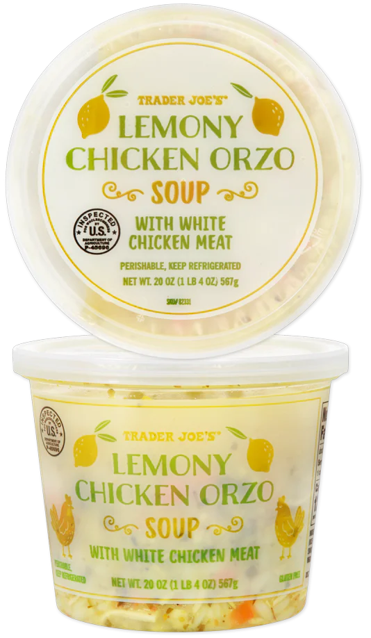 Lemony Chicken Orzo Soup