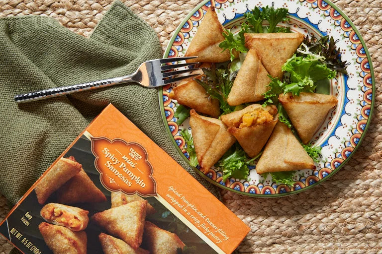 Mini Spicy Pumpkin Samosas (LIMITED)
