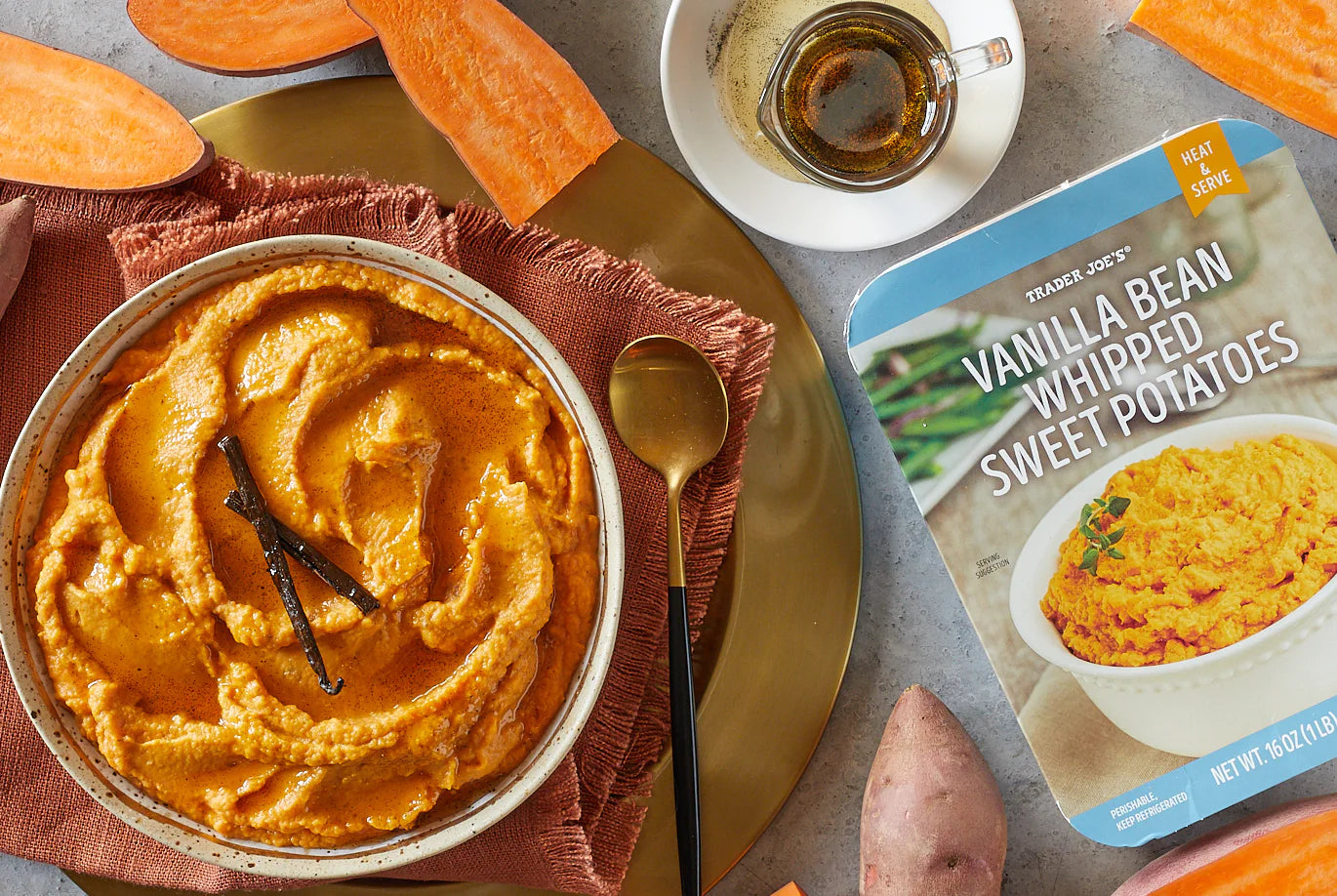 Vanilla Bean Whipped Sweet Potatoes (LIMITED)