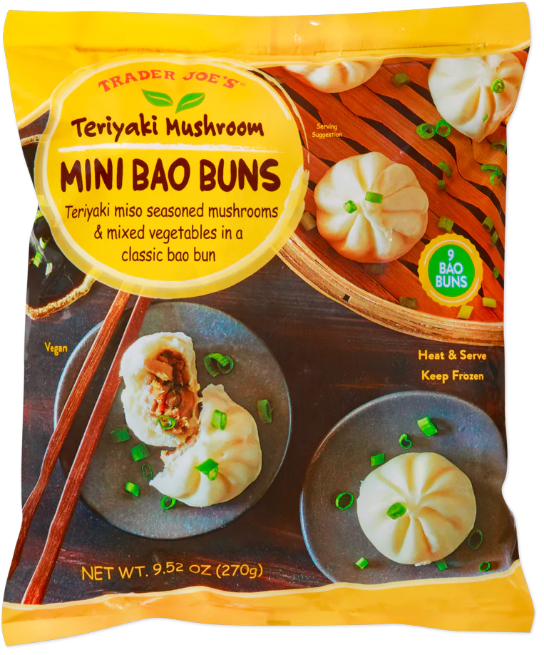 Teriyaki Mushroom Mini Bao Buns