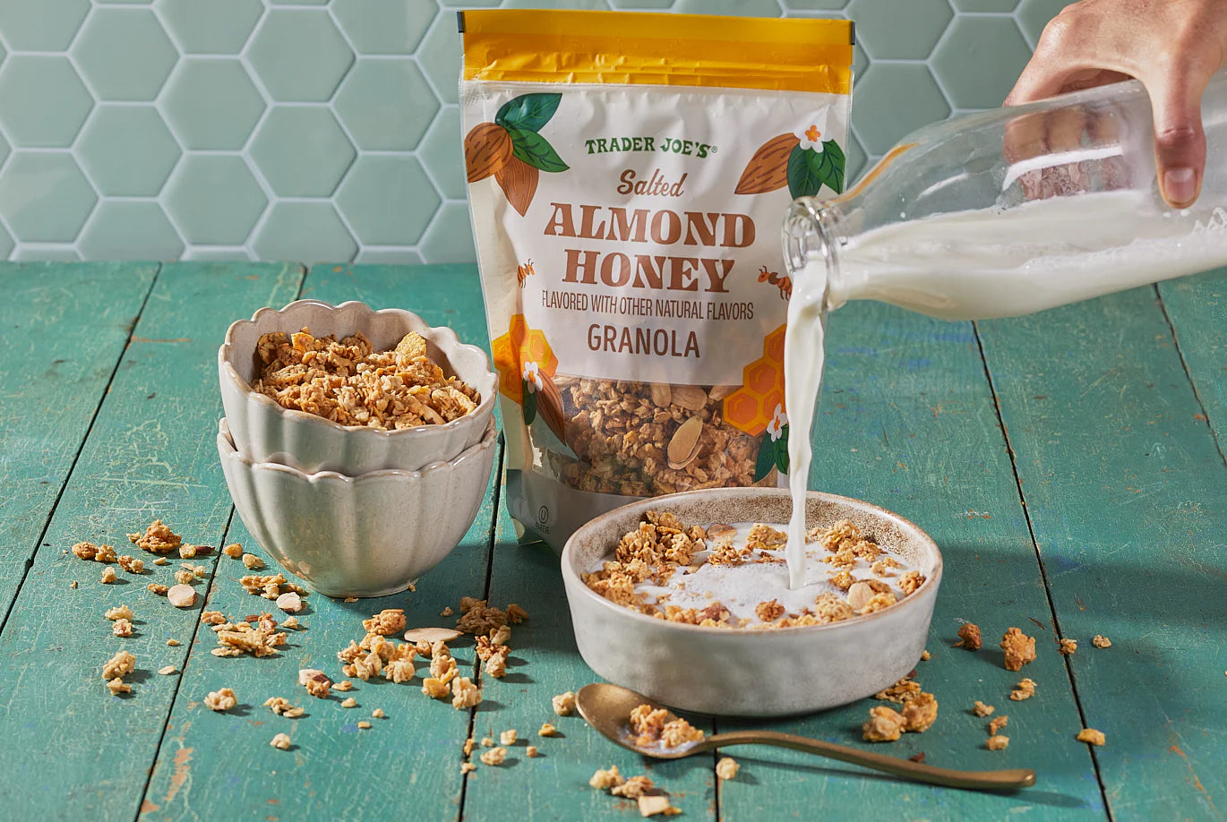 Salted Almond Honey Granola