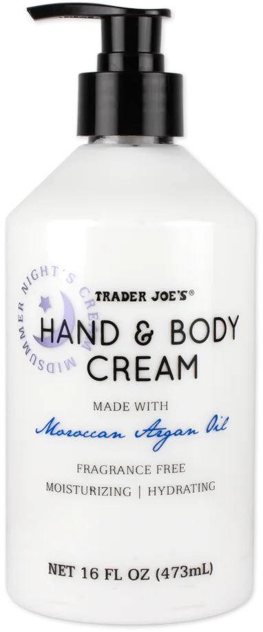 Hand & Body Cream with Moroccan Argan Oil