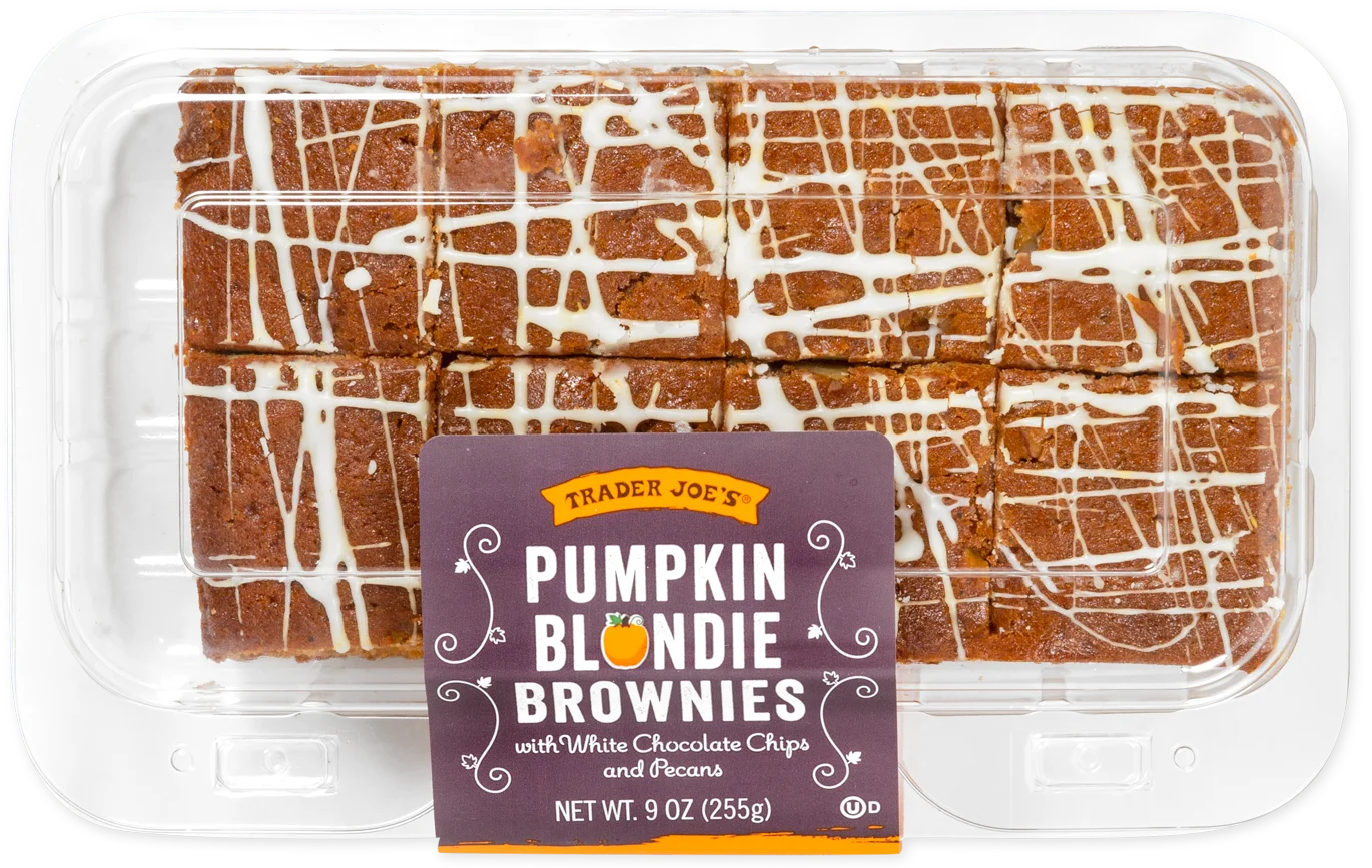 Pumpkin Blondie Brownies