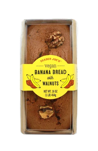 Vegan Banana Bread with Walnuts