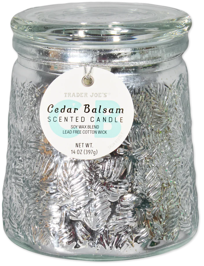 Cedar Balsam Scented Large Candle (LIMITED)