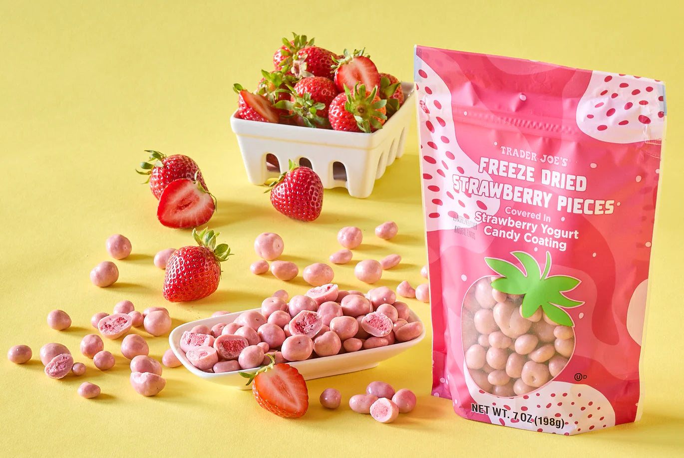 Freeze Dried Strawberry Pieces