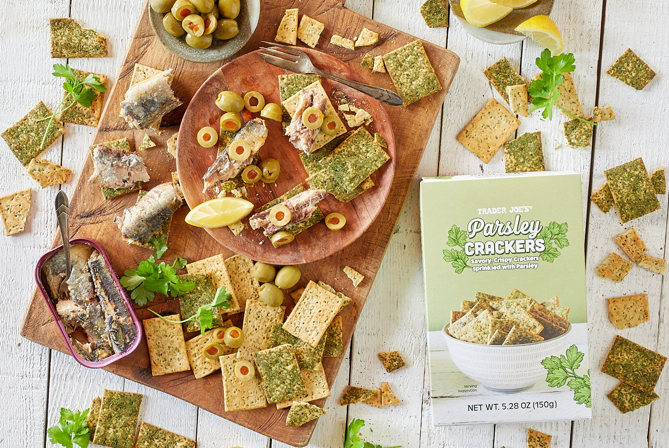 Parsley Crackers