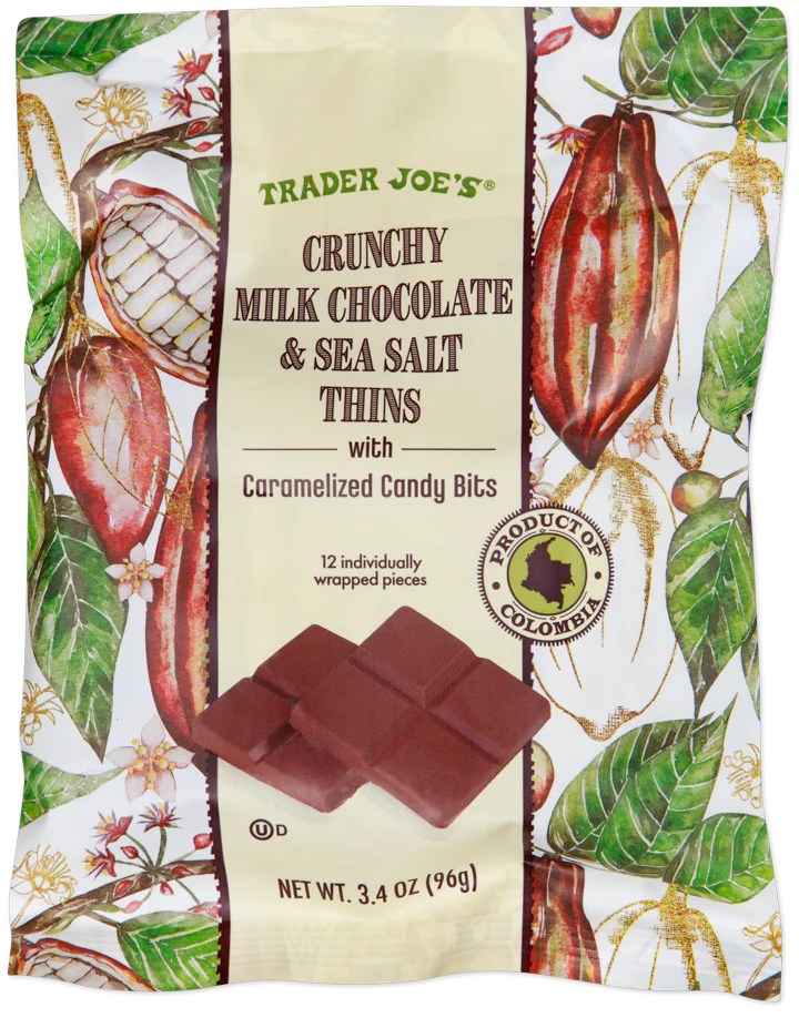 Crunchy Milk Chocolate & Sea Salt Thins