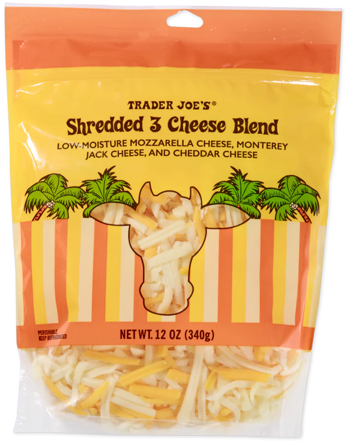 Shredded 3 Cheese Blend