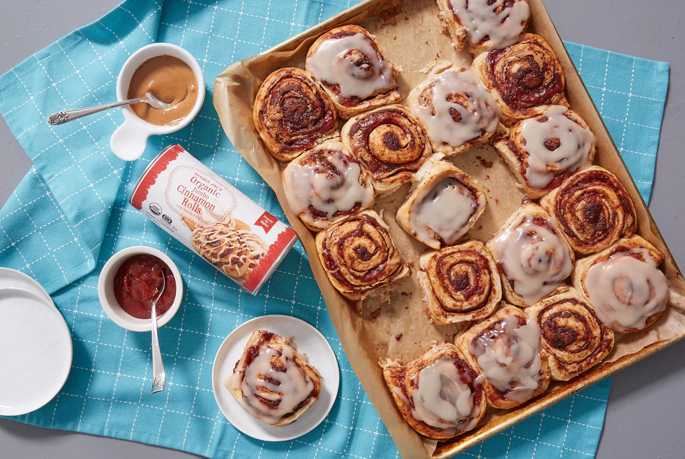 Organic Jumbo Cinnamon Rolls