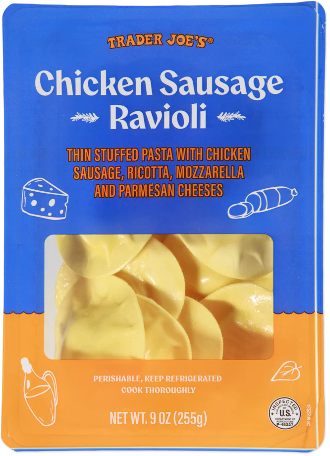Chicken Sausage Ravioli