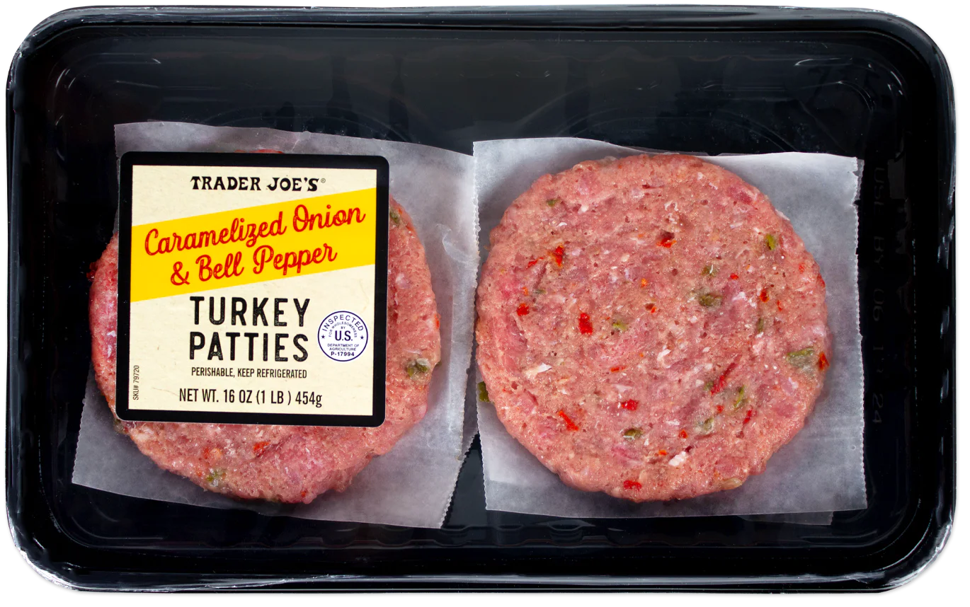 Caramelized Onion & Bell Pepper Turkey Patties (LIMITED)