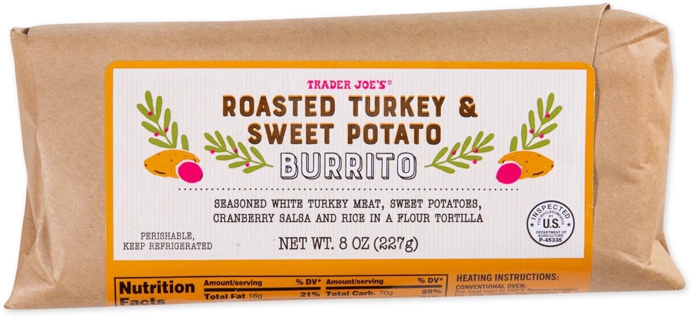 Roasted Turkey & Sweet Potato Burrito (LIMITED)