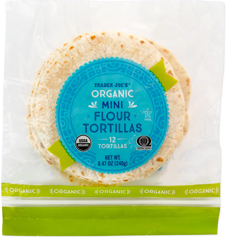 Organic Mini Flour Tortillas