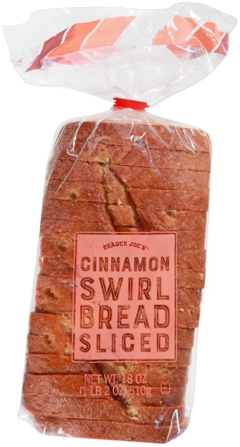 Cinnamon Swirl Bread Sliced