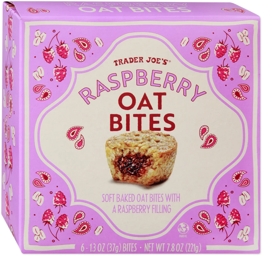 Raspberry Oat Bites