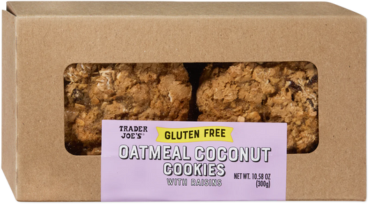 Gluten Free Oatmeal Coconut Cookies
