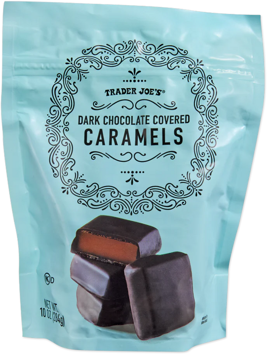 Dark Chocolate Covered Caramels