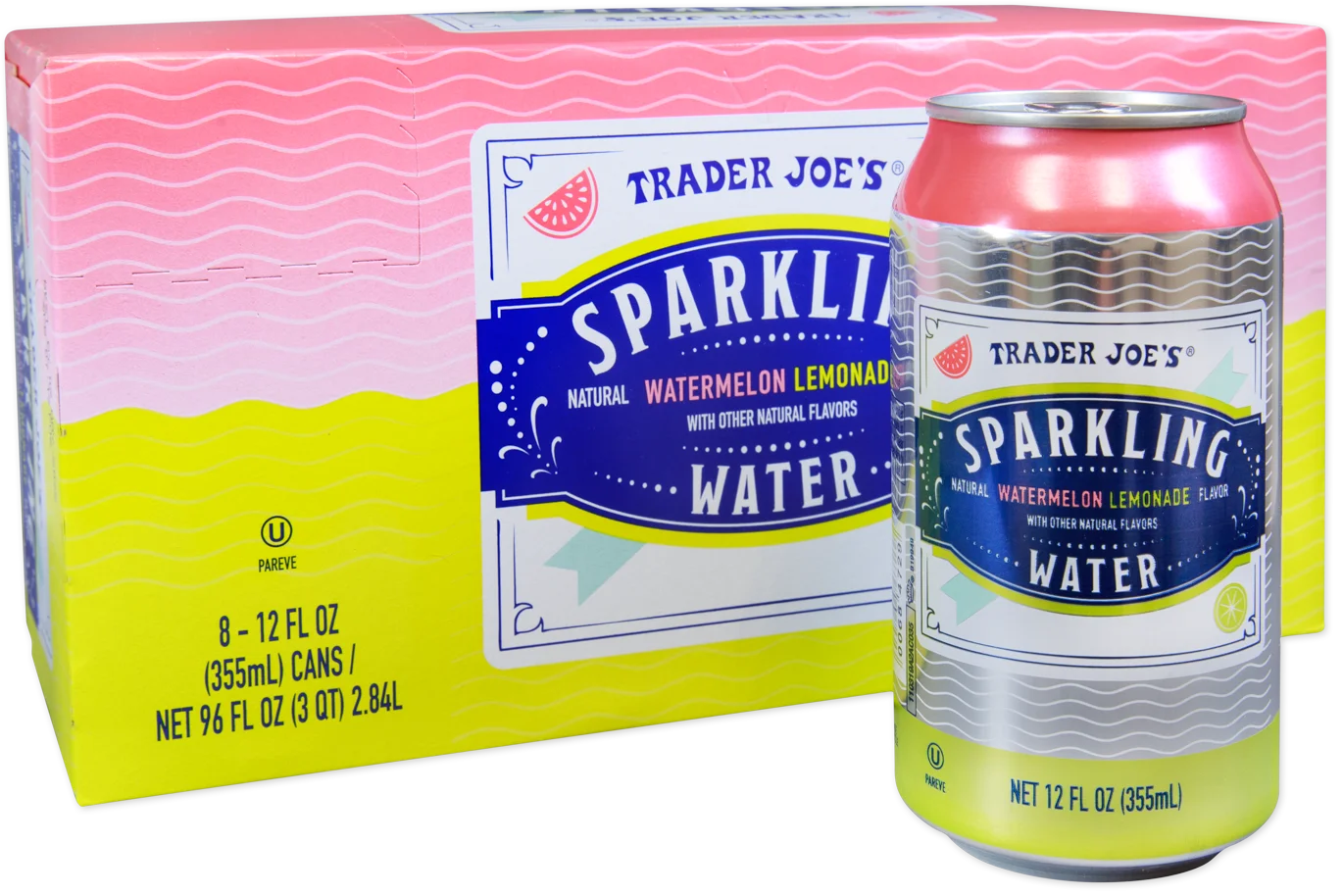 Watermelon Lemonade Sparkling Water (LIMITED-SUMMER)
