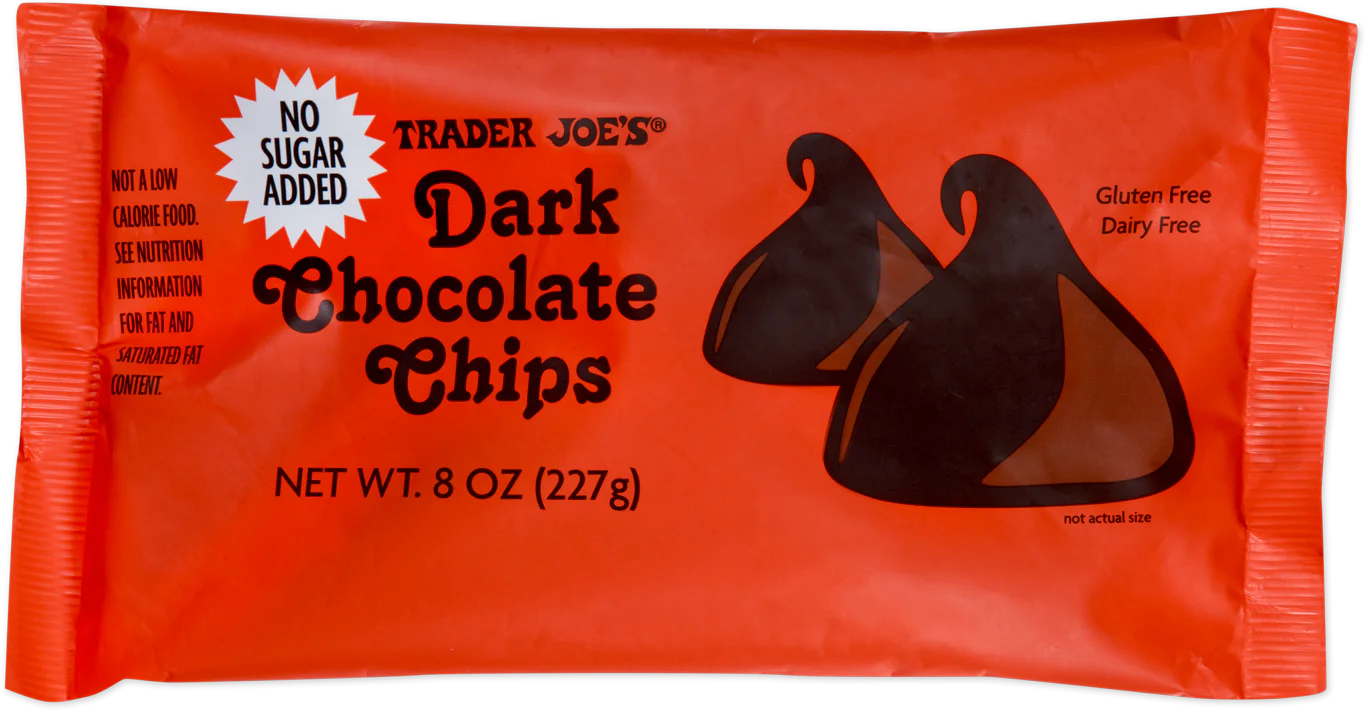 Dark Chocolate Chips No Sugar Added (LIMITED-FALL/WINTER)