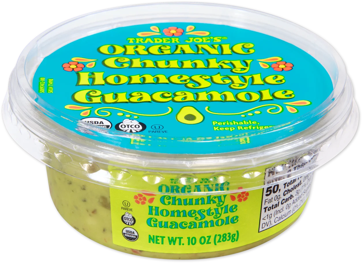 Organic Chunky Homestyle Guacamole