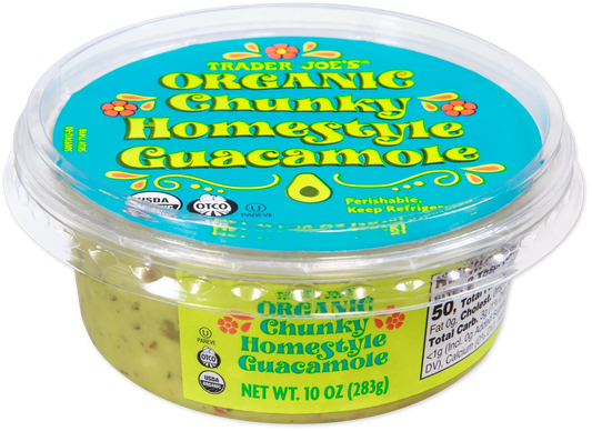 Organic Chunky Homestyle Guacamole