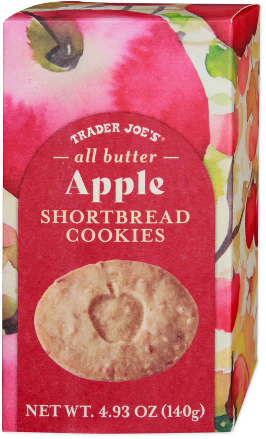 All Butter Apple Shortbread Cookies