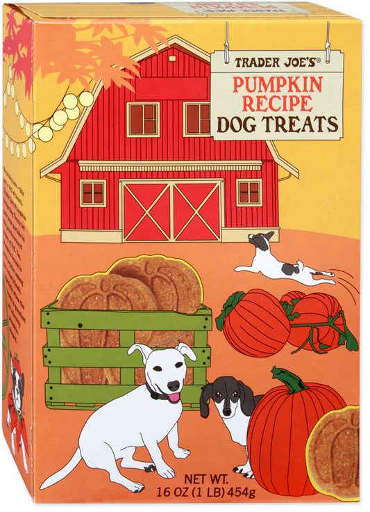 Pumpkin Recipe Dog Treats (LIMITED-FALL)