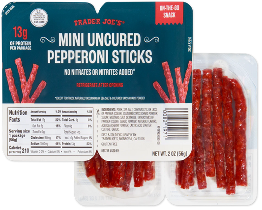 Mini Uncured Pepperoni Sticks