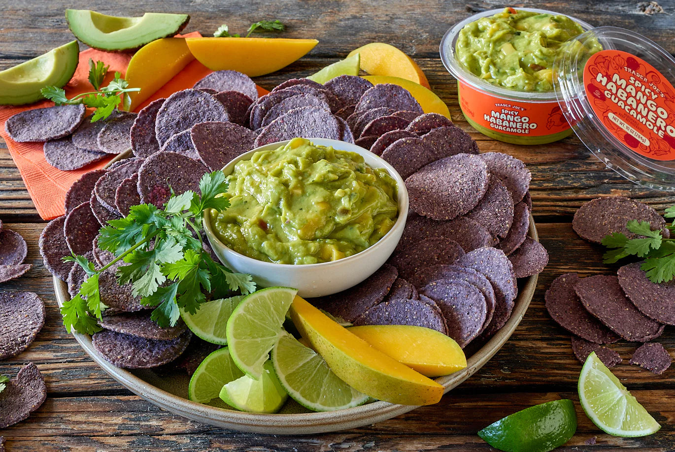 Spicy Mango Habanero Guacamole