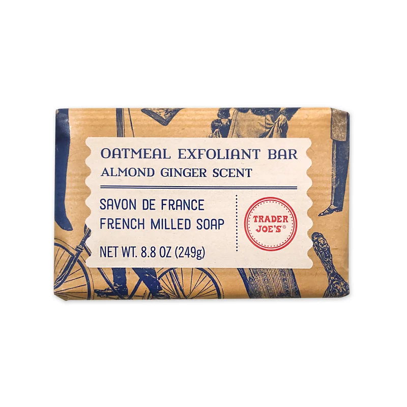 Almond Ginger Scent Oatmeal Exfoliant Bar