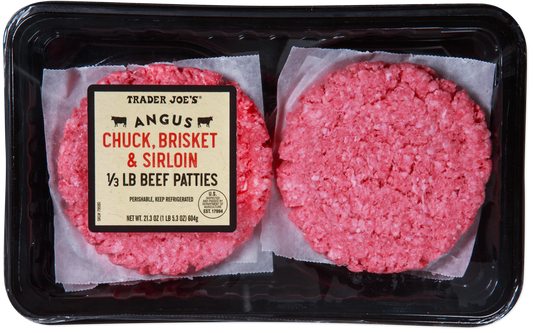 Angus Chuck, Brisket & Sirloin Beef Patties (LIMTIED)