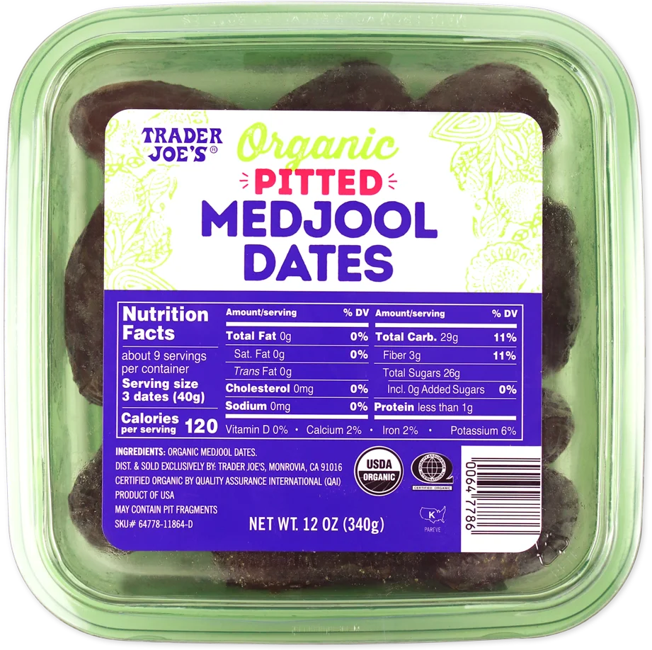 Organic Pitted Medjool Dates