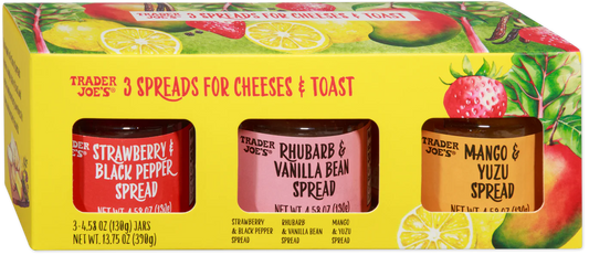 3 Spreads for Cheeses & Toast (LIMITED)